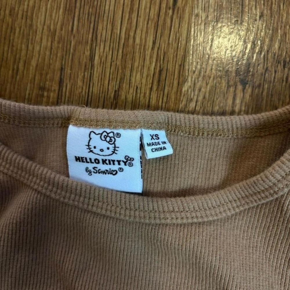 Hello Kitty brown cowboy tank top, Kawaii sanrio - Picture 4 of 7